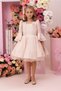 Beaded Evening Dress with Bolero Girls Special Occasion Dress 8-9-10-11-12 Age 34309Pr - 3