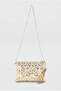 Star Stitched Clutch Star Women's Bag Gold Patent Leather Chain Width27 Length19 - 2