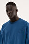 Men's Bacis Boxy T-Shirt Indigo - 4