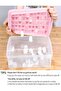 Ice Cube Tray with Lid and Bin for Freezer, Easy Release 66 Nugget Ice Tray with Cover, Storage Container, Scoop. Perfect Small Ice Cube Maker Tray & Mold. Flexable Durable Plastic, BPA Free - 2