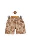 Baby Boy Palm Tree Printed Muslin Shirt and Shorts Summer Muslin Set 1-6 Years - 4