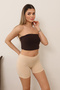 Women's Short Tights Beige - 4004