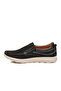 Premium Black Nubuck Genuine Leather Anatomical Men's Casual Shoes 2406 m - 4