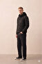 Zra Model New Season Water and Cold Resistant Removable Hooded Winter Men's Inflatable Coat - 2