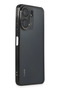 Ilkeshop New Redmi 13C Case with Lens Silicone (154510) - Black - 2