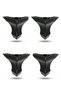 Lükens Furniture Leg 4 Pieces 12 cm Black Metal Tv Unit Sofa Coffee Table Leg Modern Decorative Leg - 2