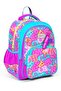 Kids Pink Water Green Letter Patterned 3-Piece School Bag Set Set0133241 - 2