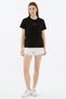 Spattered Stone Pattern - 100% Cotton 24-1 Black T-Shirt/Regular Fit Pattern - 2