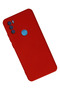 Ilkeshop New General Mobile Gm 21 Plus Case Nano Inside Velvet Silicone (184633) - Red - 3