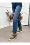 Green Suede (Roley) Velcro Women's Sneakers - 3