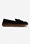 Women's Tasseled Bowknot Loofer Black - 2