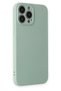 Ilkeshop New iPhone 13 Pro Case Nano Inside Velvet Silicone - (202748) Aqua Green - 2