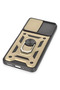 Ilkeshop New Redmi Note 12 5g Case Pars Silicone with Lens Ring (234358) - Gold - 5