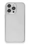 Ilkeshop iPhone 15 Pro Max Metal Bumper Matte Cover (232815) - Silver - 2