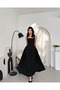 Vesper Square Neck Maxi Evening Dress - 3