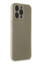 Ilkeshop New iPhone 15 Pro Max Case Silicone - (131118) Titan Gray - 2