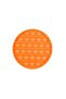 Popit Fidget Bubble Toy - Circle Orange