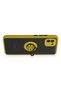 Ilkeshop New Galaxy A03 Case Montreal Silicone Cover with Ring (125948) - Yellow - 4