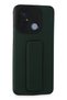 Ilkeshop New Redmi 12C Case with Mega Stand Silicone (140738) - Green