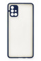 Ilkeshop New Galaxy A71 Case Montreal Silicone Cover (135049) - Navy Blue - 2