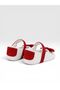 Baby First Step Shoes Fabric Orthopedic Non-Slip Bottom Sole with Bow and Velcro Tape Zest Model - 6