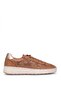 2609911Y Women's Genuine Leather Casual Shoes Tan