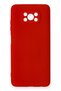 Ilkeshop New Pohone X3 Case Nano Inside Velvet Silicone (203848) - Red