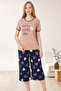 Cotton Bermuda Women's Pajama Set