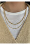 2-Piece Glitter Ball Women's Necklace - 3