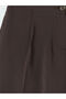 Modal Blend Pleated Women's Shorts - 3
