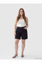 Regular Fit Women's Jean Shorts - 3