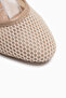 Firyal Beige Ankle Strap High Heeled Women's Shoes - 4