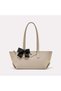 Women's Beige Shoulder Bag - Lily Tote Bag