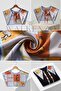 Shoe Basket Artistic Style Horse Pattern Modern Women's Shoulder Shawl - 5