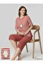 Mariynmood Homewear Capri Length Short Sleeve Pajama Set - 2