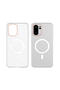 Oneplus Ace 6 / Ace 6T /15R 5G 2025 Hybrid Translucent Magsafe with Magnetic Charging Raised Camera Lips Elegant Look Case Cover - 2