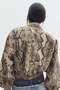 Snakeskin-print bomber jacket - 4