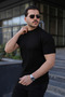3 Pieces Men's Striped Premium Summer Knitwear T-Shirt - 7