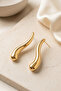 Gold Long Drop Extra Light Earrings