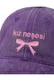''Girl's Joy'' Embroidered Washed Hat /''Girl's Joy'' Embroidered Washed Baseball Cap - 3
