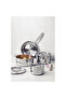 Grano Steel 7 Piece Cooking Set with Steel Lid - 3