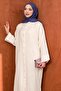 Ecru Buttoned Muslin Tunic - 2