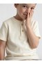 Lcw Kids Beige Boy's T-Shirt and Shorts - 2