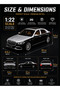 Mercedes Maybach S600 RC Spray Car 1:22 Die-Cast Remote Control Toy with Lights & Sound - 7