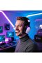 RGB Wireless Gaming Headset with Noise Cancelling Mic, Over-Ear Bluetooth Headphones for PC, PS5, Mobile & Laptop – Black/White - 7