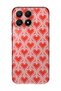 Xiaomi 17 Compatible Retro Heart Pattern Transparent Phone Case