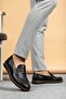 Genuine Leather, Laceless, Inner and Outer Leather Men's Loafer 100% Leather Shoes - 4