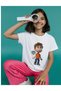 Paw Patrol Alex Porter Printed Kids/Adult T-Shirt White Short Sleeve - 3