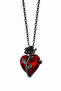 Gothic Necklace Black Chain Gothic Design Women's Necklace Punk Rock Style Accessory - 2