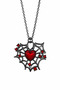 Gothic Necklace Black Chain Gothic Design Women's Necklace Punk Rock Style Accessory - 2